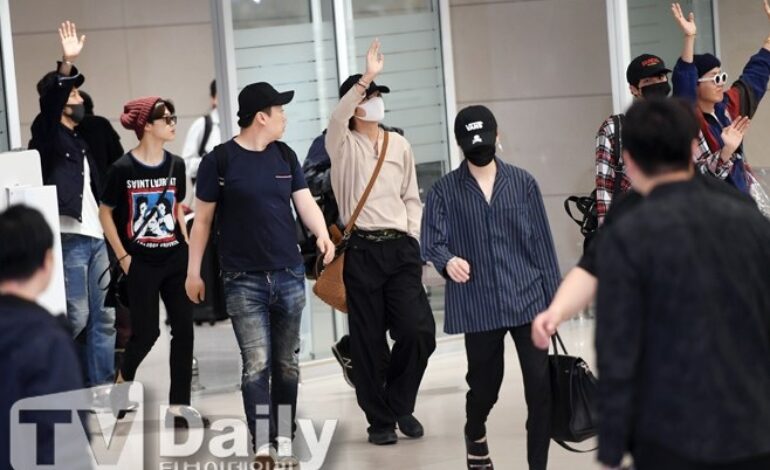 BTS Airport Fashion May 2018 | Suga