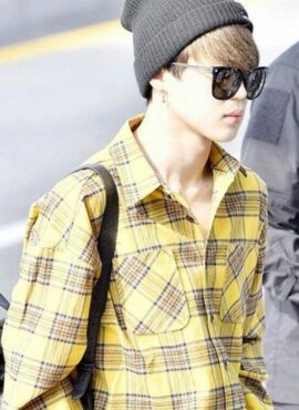 Yellow Plaid Shirt | Jimin - BTS