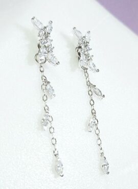 Silver Flower Earrings | Jung Hee Joo - Memories of the Alhambra