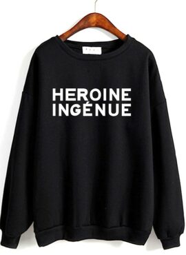 Black Heroine Ingenue Sweatshirt | Ji Eun-Tak - Goblin