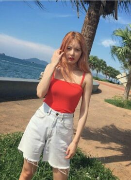 Red Camisole | Hyuna