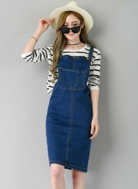 Blue Jeans Dress | Hong Seol - Cheese in the Trap