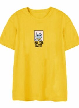 Yellow Cat I Am Your Master T-Shirt | Jin - BTS