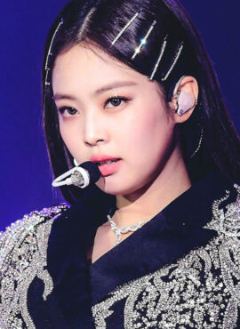 Silver Glam Rhinestone Hairpins | Jennie - BlackPink