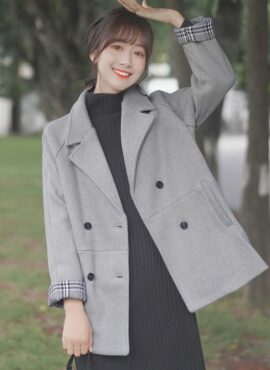 Grey Long Coat