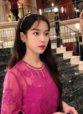 White And Black Rhinestone Fairy Headband  | IU - Hotel Del Luna