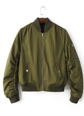 Navy Green Bomber Jacket | Sa Hye-Jun - Record Of Youth