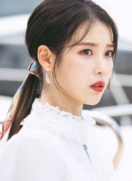 Silver Feather Pearl Earrings | IU - Hotel Del Luna