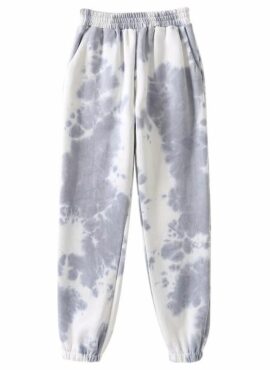 Grey Tie-Dye Pants | Lia - ITZY