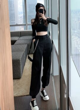 Black Pants With Chain | Lisa - Blackpink