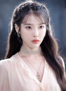 Silver Crystal Studded Choker | IU - Hotel Del Luna