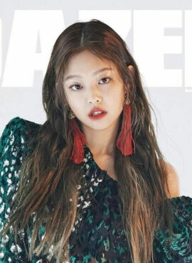 Red Tassel Earrings | Jennie - BlackPink