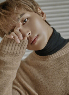 Brown Stitch-In Sweater | Haechan - NCT