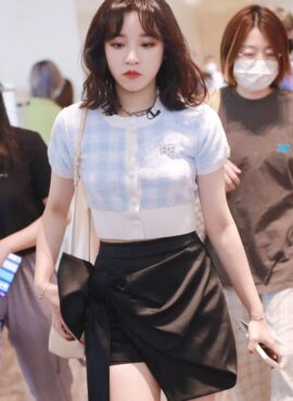 Black Bow Skort | Yuqi - (G)I-DLE