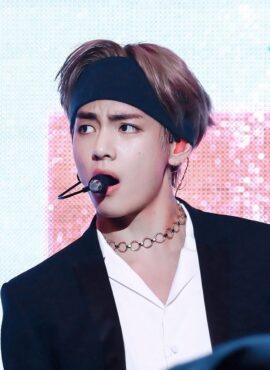 Silver Round Link Chain Necklace | Taehyung - BTS