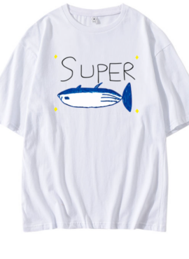 White Super Tuna T-Shirt | Jin - BTS