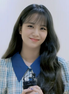 Blue Plaid Puff Sleeve Blouse | Jisoo - BlackPink