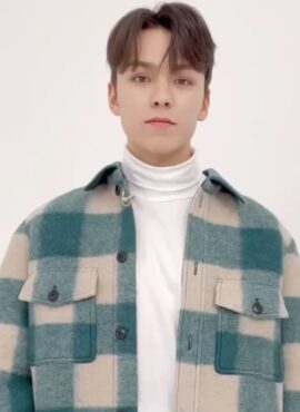 Green Plaid Jacket | Vernon - Seventeen