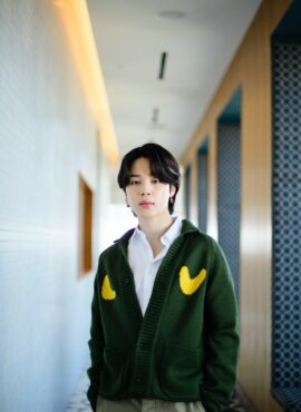 Green Tiger Cardigan | Jimin - BTS