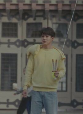 Light Yellow Soft Sweater | Choi Woong - Our Beloved Summer