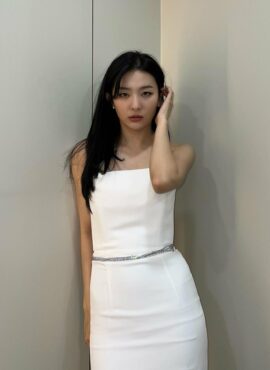 White Tube Bodycon Dress | Seulgi - Red Velvet