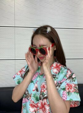 Red Strawberry Sunglasses | Nayeon – Twice