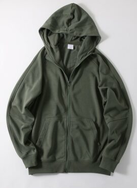 Olive Green Hooded Jacket | Jay - Enhypen