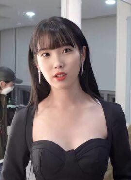 Black Chic Bustier Top | IU