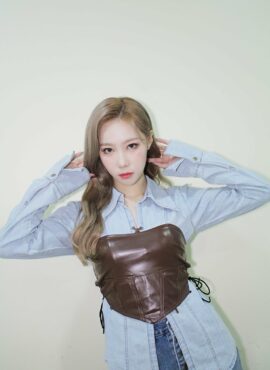 Brown Faux Leather Corset Crop Top | Handong - Dreamcatcher