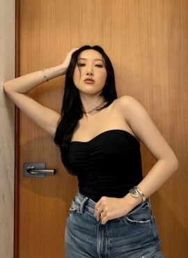 Black Pleated Tube Dress | Hwasa - Mamamoo