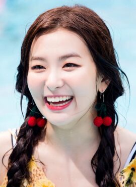 Red Cherry Crochet Earrings | Seulgi - Red Velvet