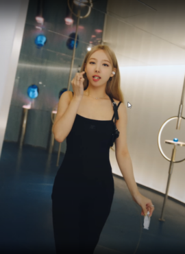 Black Bodycon Sleeveless Jumpsuit | Nayeon - Twice