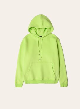 Neon Green Loose Fit Hoodie | Mark - NCT