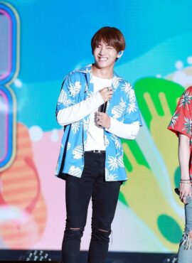 Blue Pineapple Pattern Shirt | Taehyung - BTS