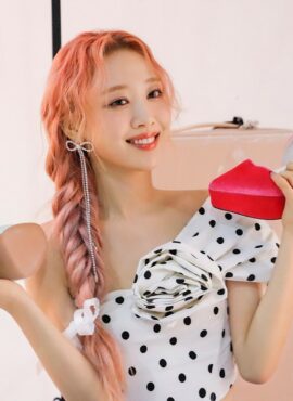 White Polka Dot Rose Top | Yves - Loona