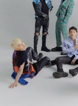 Blue Loose Thread Vest | Yunhyeong - iKON