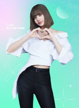 White Off-Shoulder Asymmetrical Dress Shirt | Lisa - BlackPink