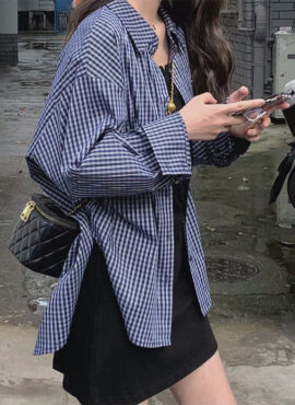 Black And White Checkered Shirt | Jennie - BlackPink