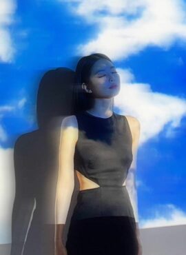 Black Waist Cut-Out Bodycon Dress | Jennie - BlackPink