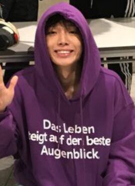 Lilac German Statement Hoodie | Bobby - iKON