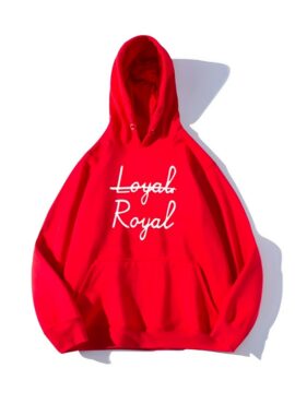 Red Loyal Royal Hoodie | Taehyung - BTS